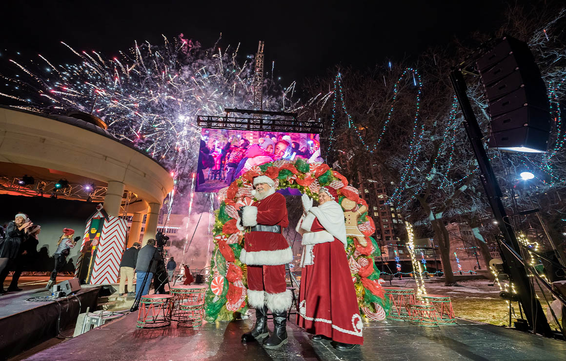 Milwaukee Holiday Lights Festival Milwaukee Downtown