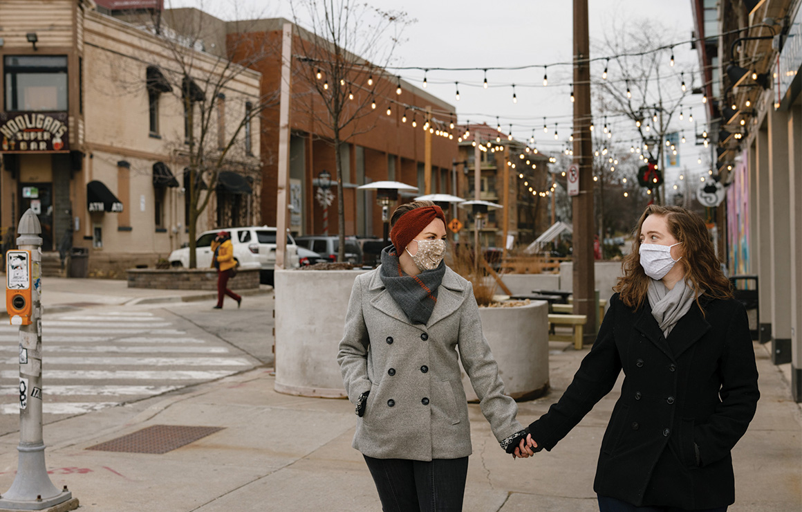 Couple on the East Side