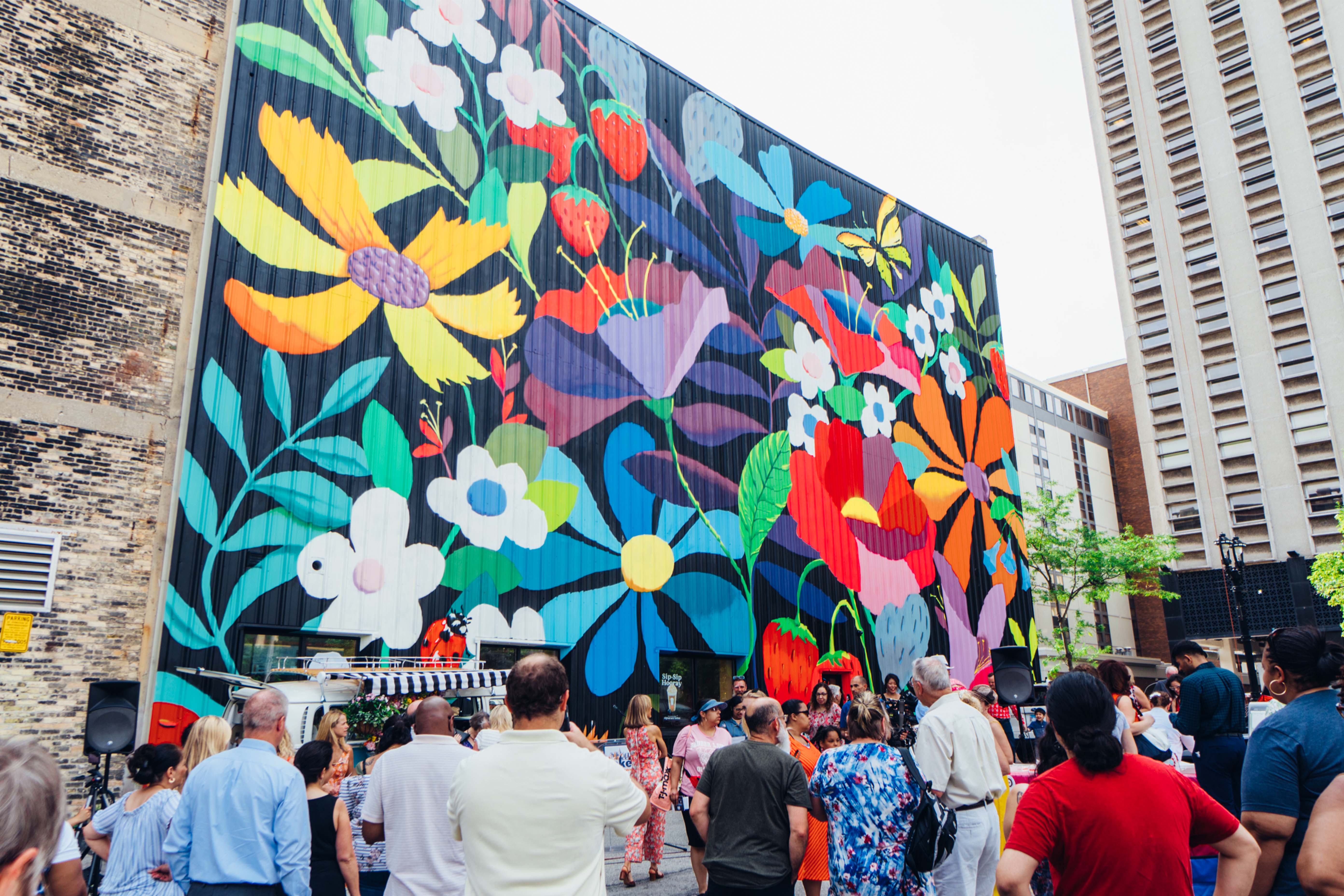 Westown In Bloom Emma Daisy Gertel Milwaukee Downtown