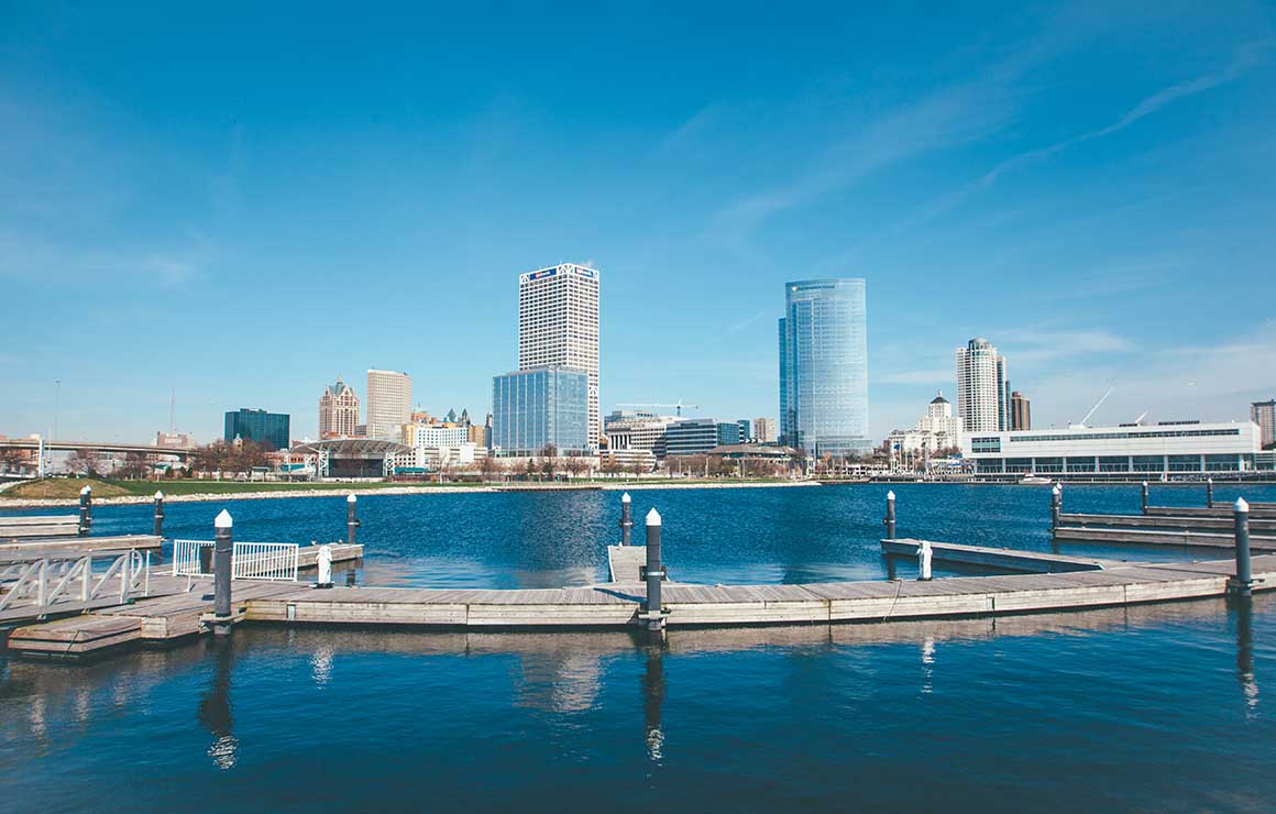 Skyline Milwaukee Downtown