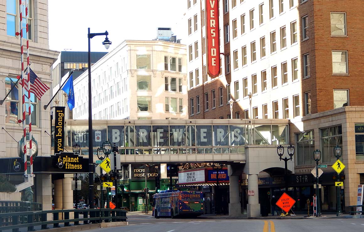 Brewers Milwaukee Downtown