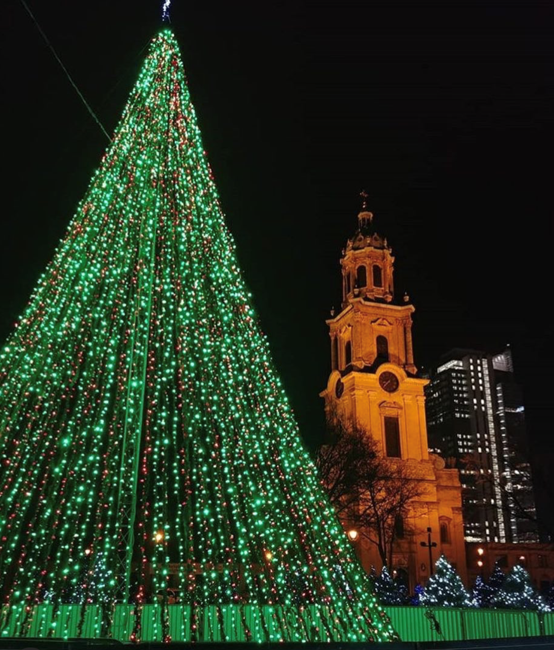 Holiday Lights Downtown Milwaukee