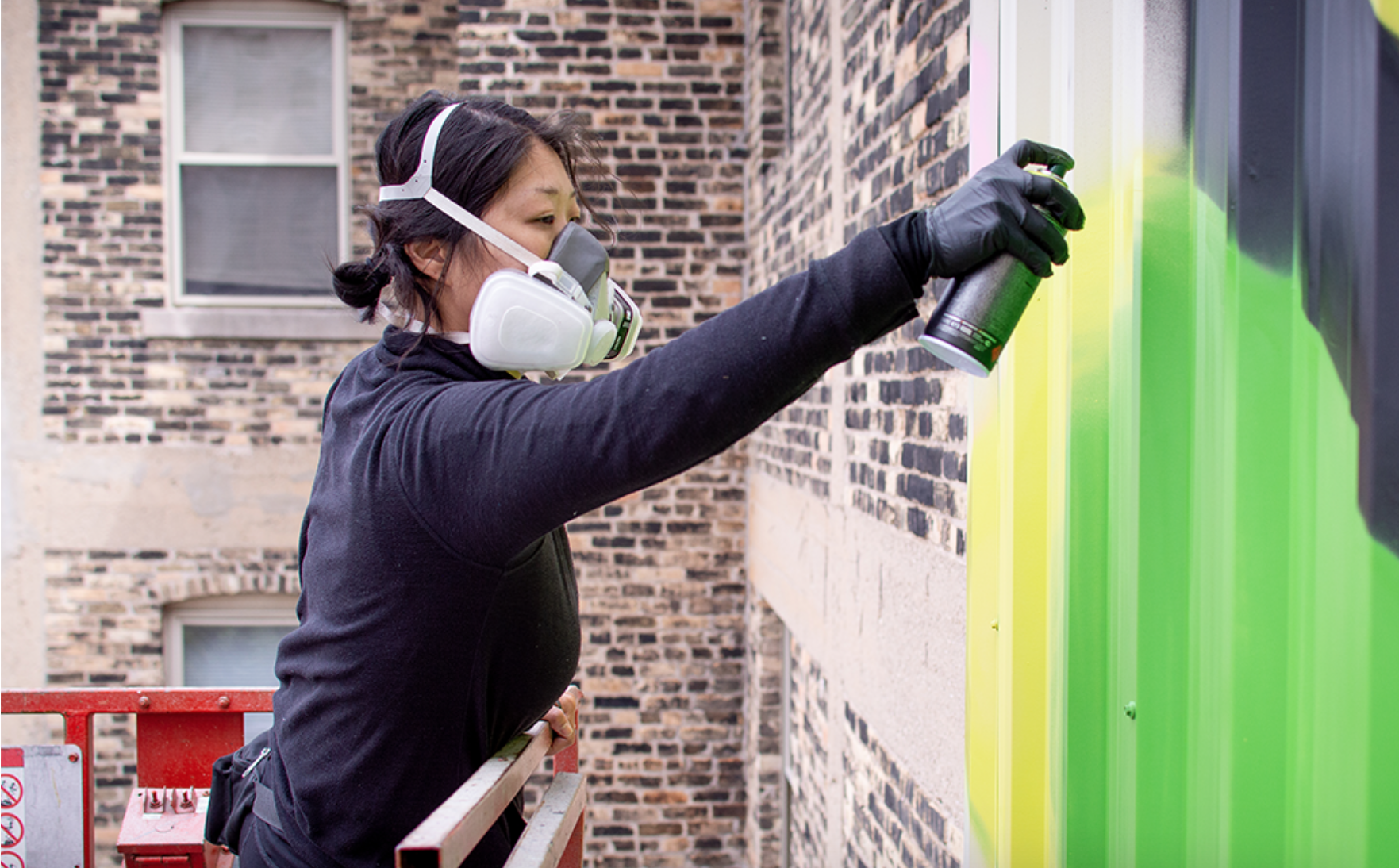 Emma Daisy Gertel Westown in Bloom Mural