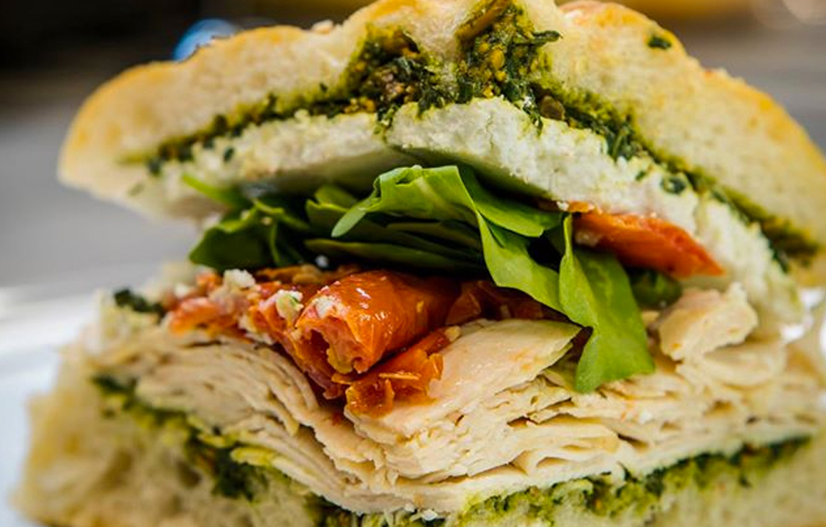 Fresh Thyme offers handmade sandwiches with fresh ingredients