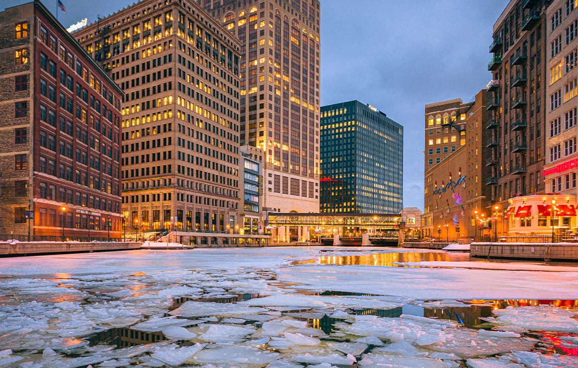 Winter Ice Walk